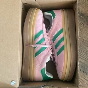 Pink and Green Platform Gazelle